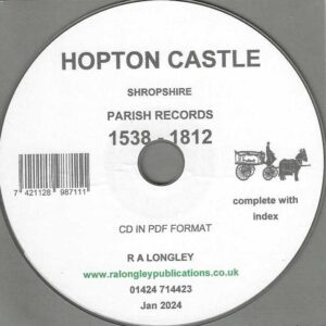 Hopton Castle Parish Records 1538 – 1812 [PDF]